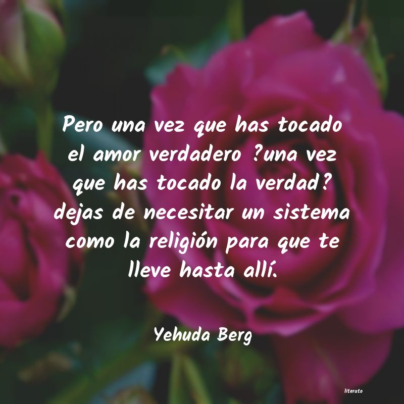 frases de Yehuda Berg