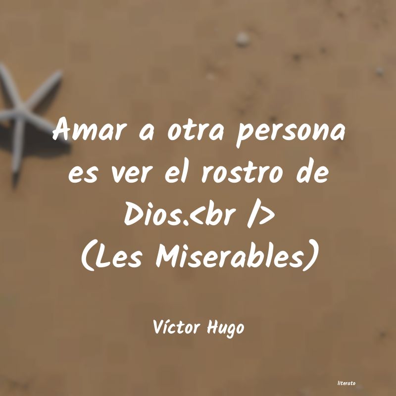 frases de VÃctor Hugo