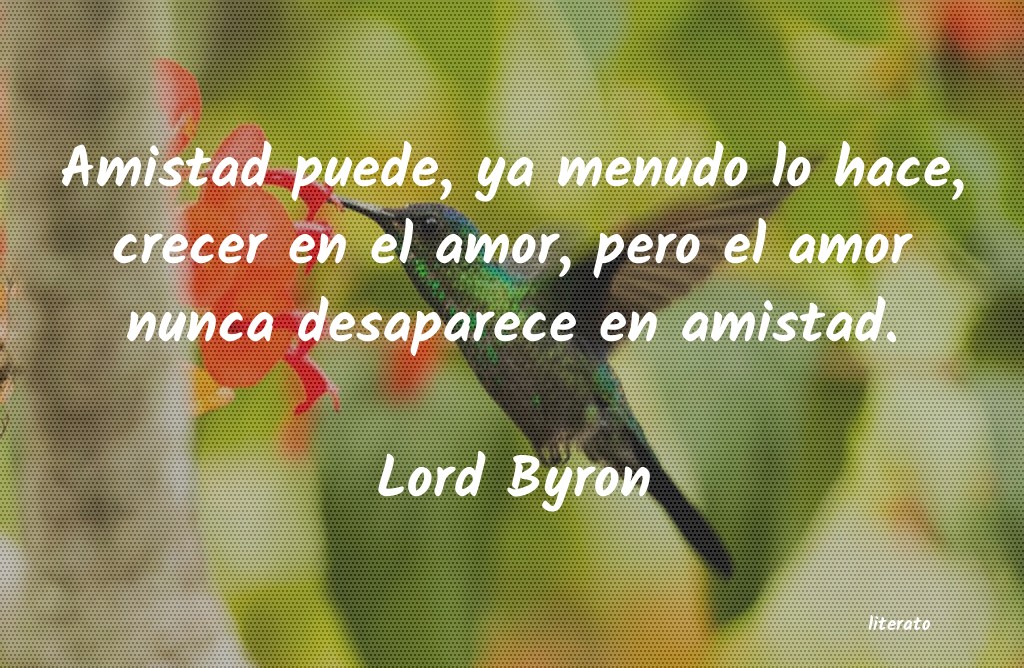 frases de Lord Byron