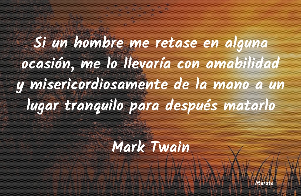 frases de Mark Twain