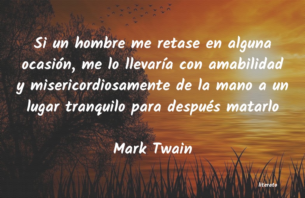 Frases de Mark Twain