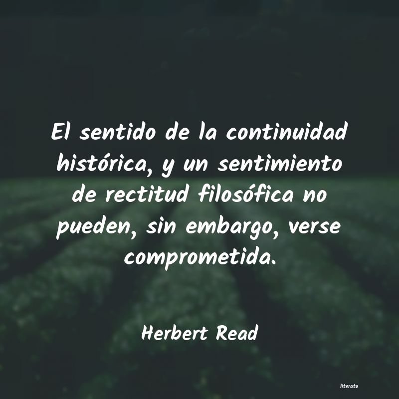 Frases de Herbert Read