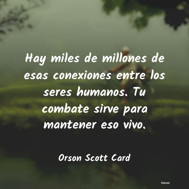 Frases de Orson Scott Card