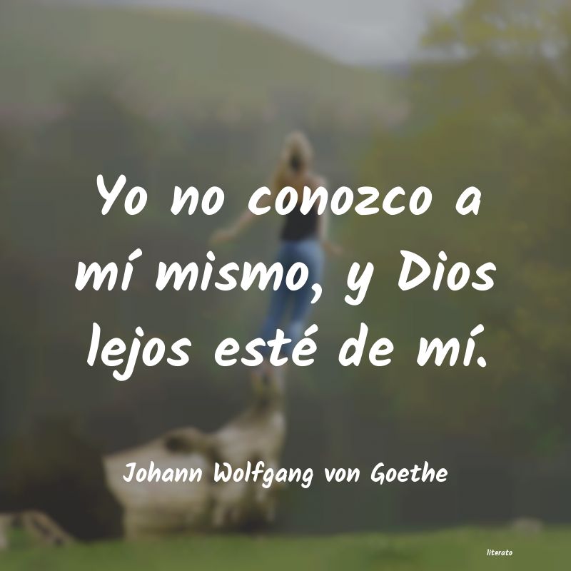 Frases de Johann Wolfgang von Goethe