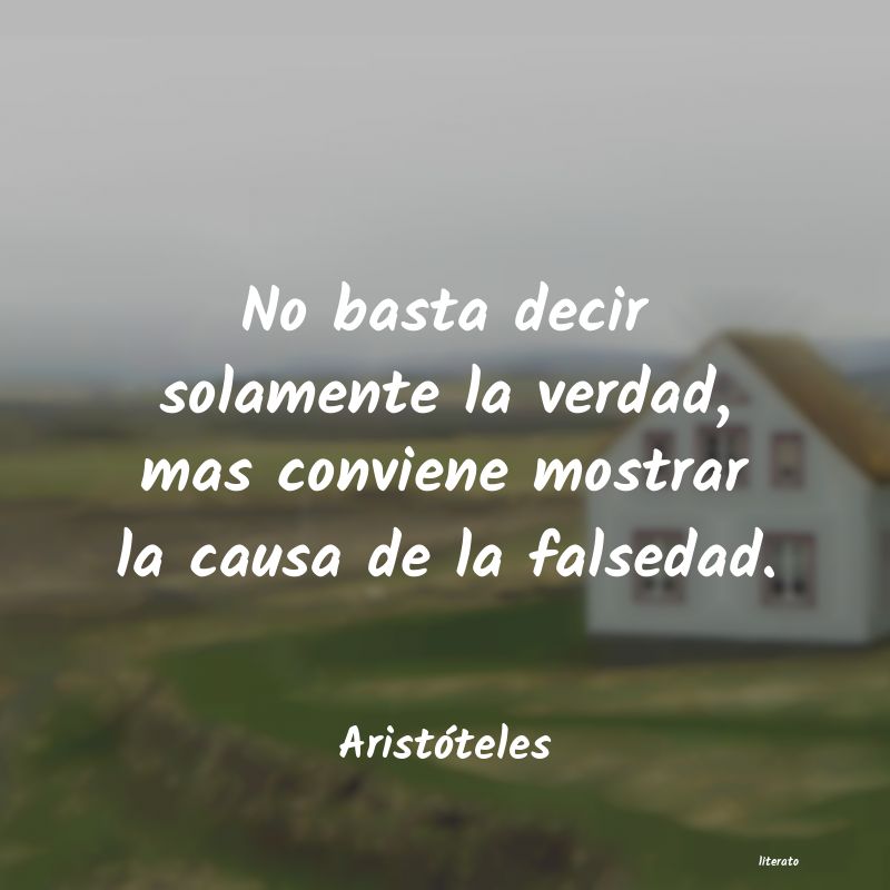 Frases de Aristóteles