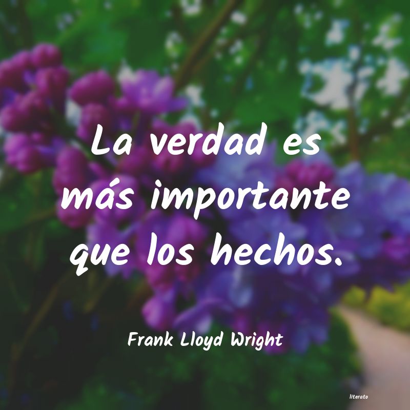 Frases de Frank Lloyd Wright