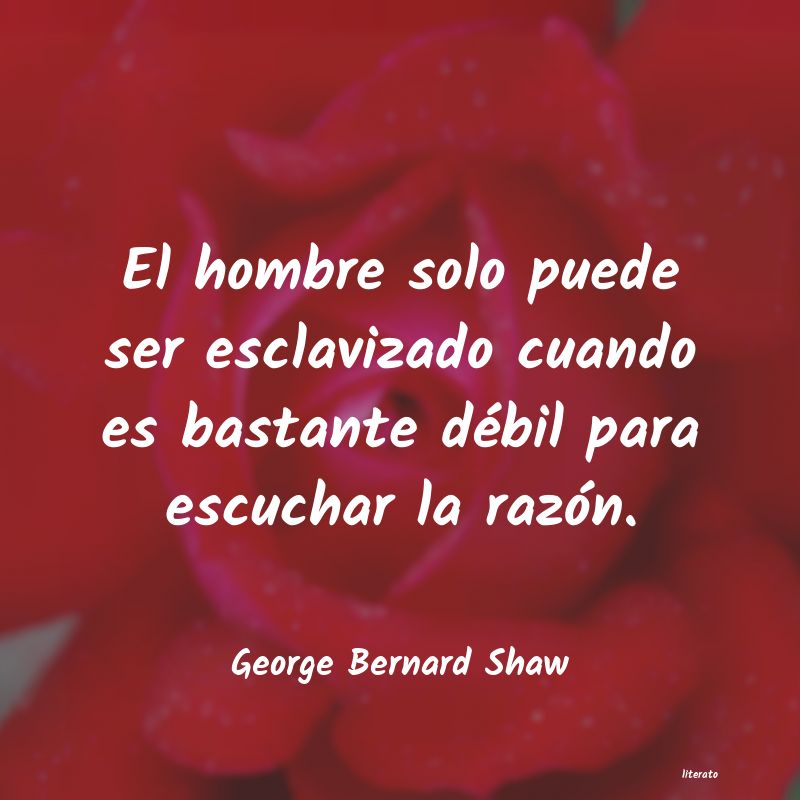 Frases de George Bernard Shaw