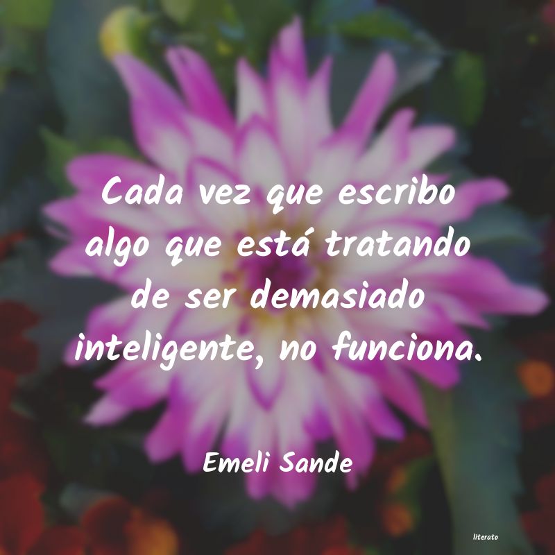 frases de Emeli Sande