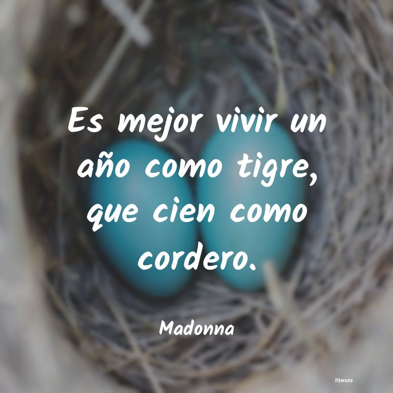 frases de Madonna