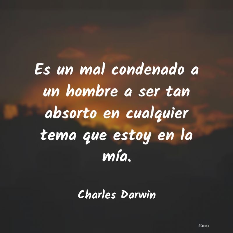 Frases de Charles Darwin