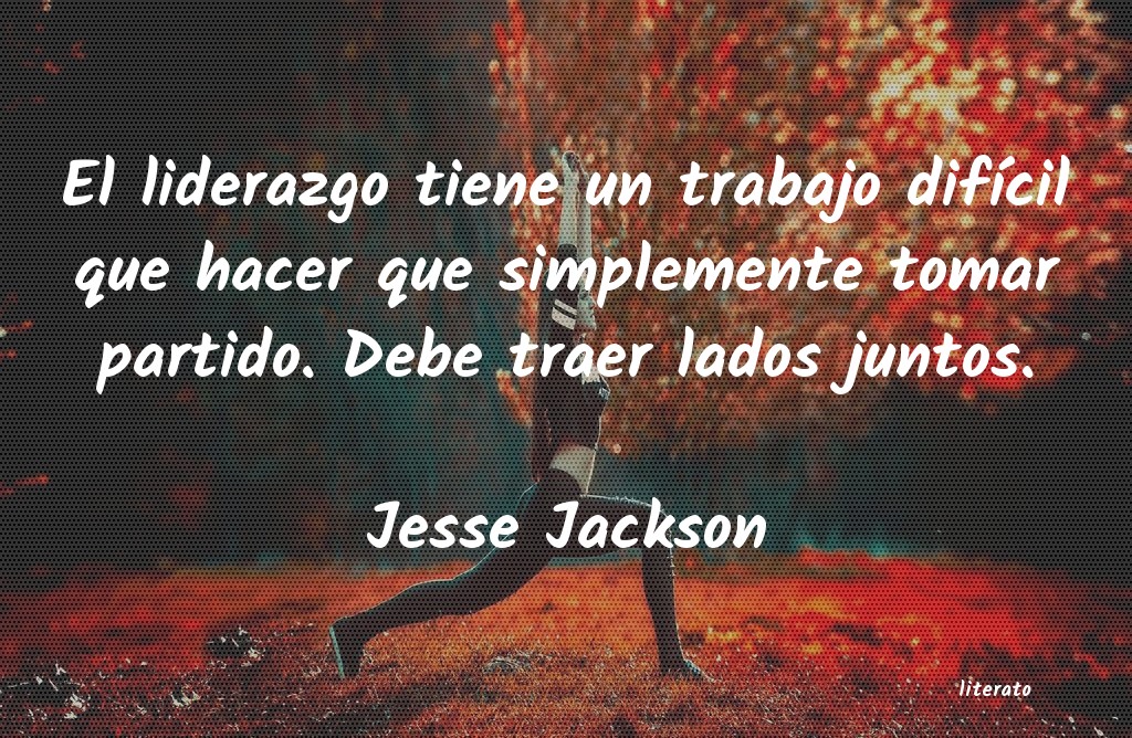 Frases de Jesse Jackson