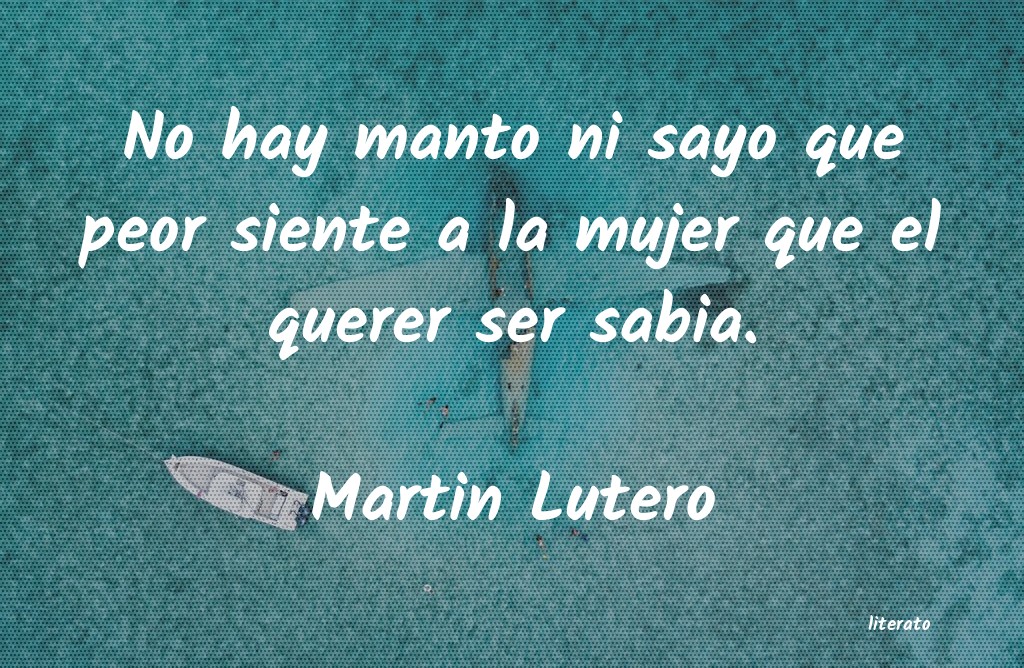 Frases de Martin Lutero