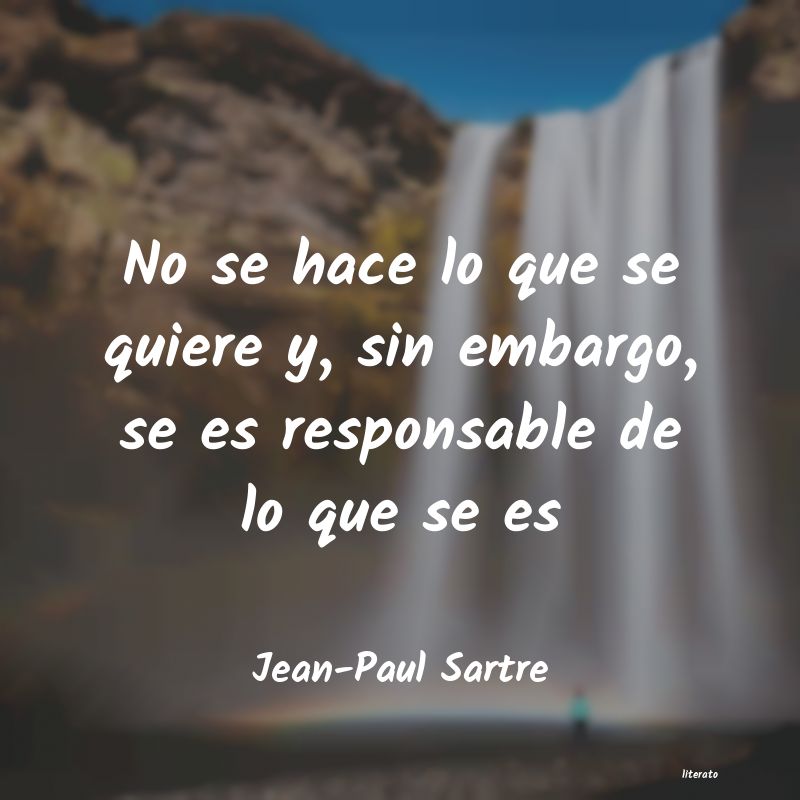 Frases de Jean-Paul Sartre