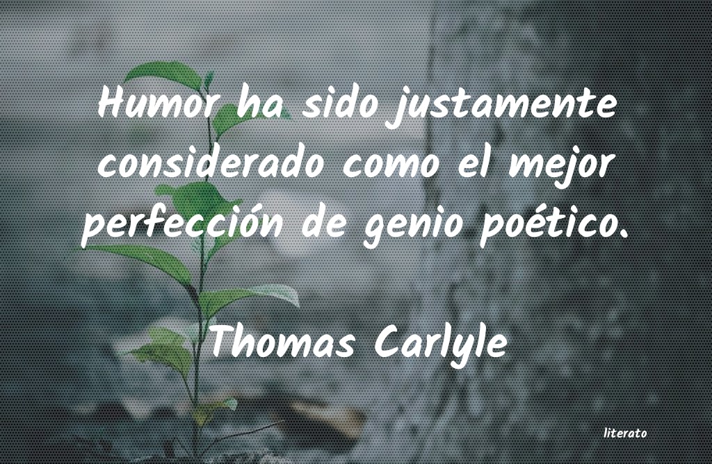 Frases de Thomas Carlyle