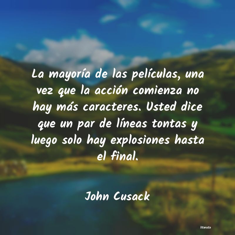 Frases de John Cusack