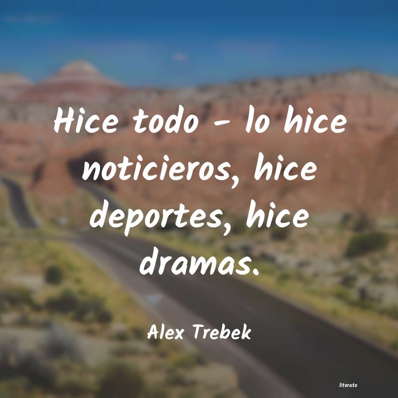 frases de Alex Trebek