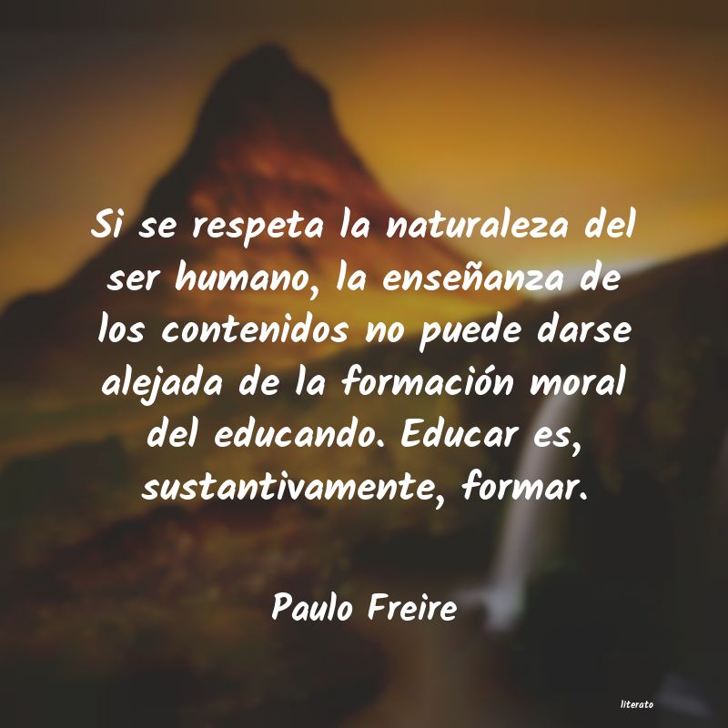 Frases de Paulo Freire