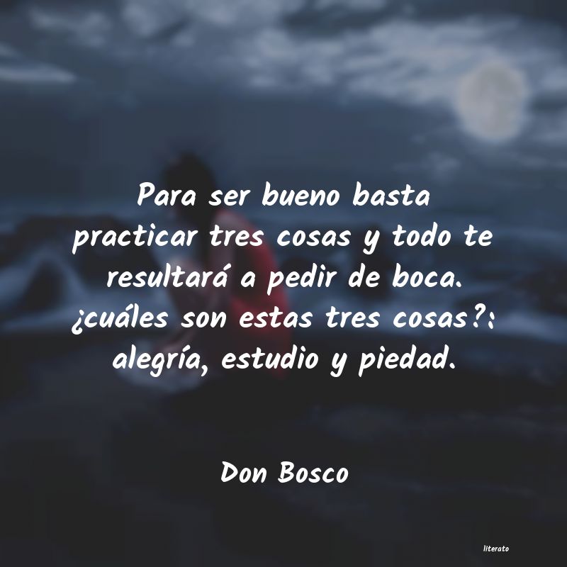 Frases de Don Bosco