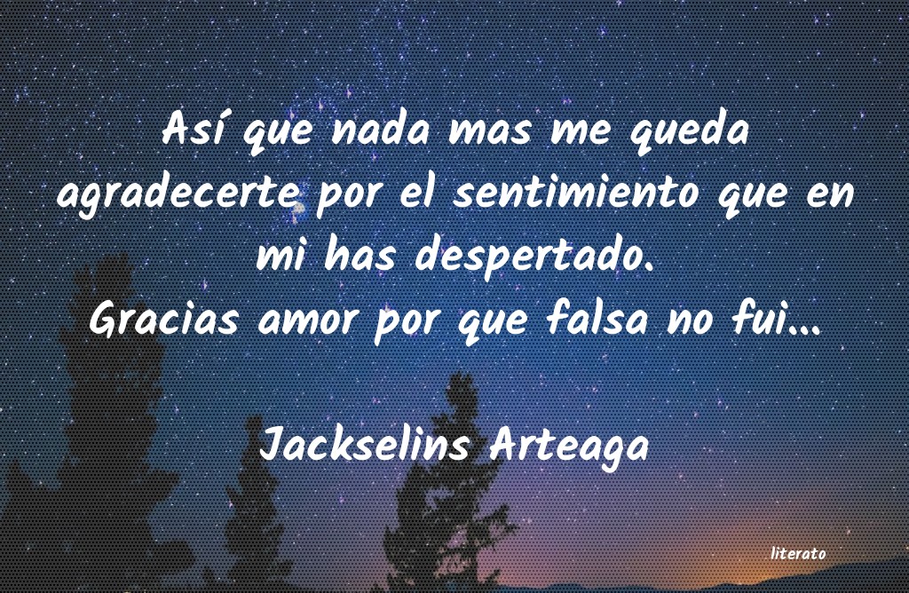 Frases de Jackselins Arteaga