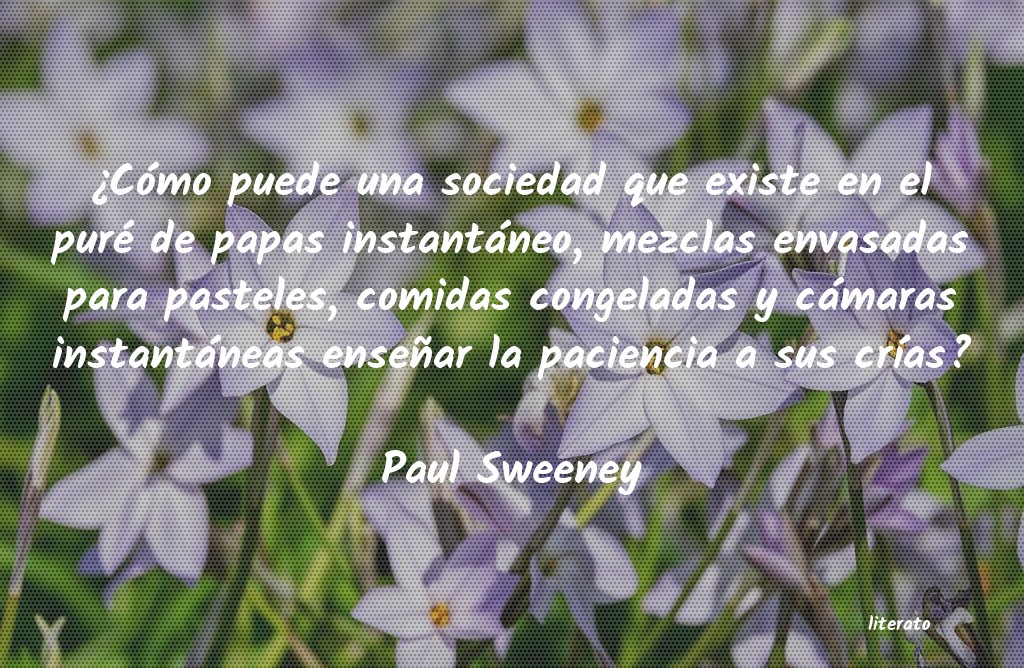 Frases de Paul Sweeney