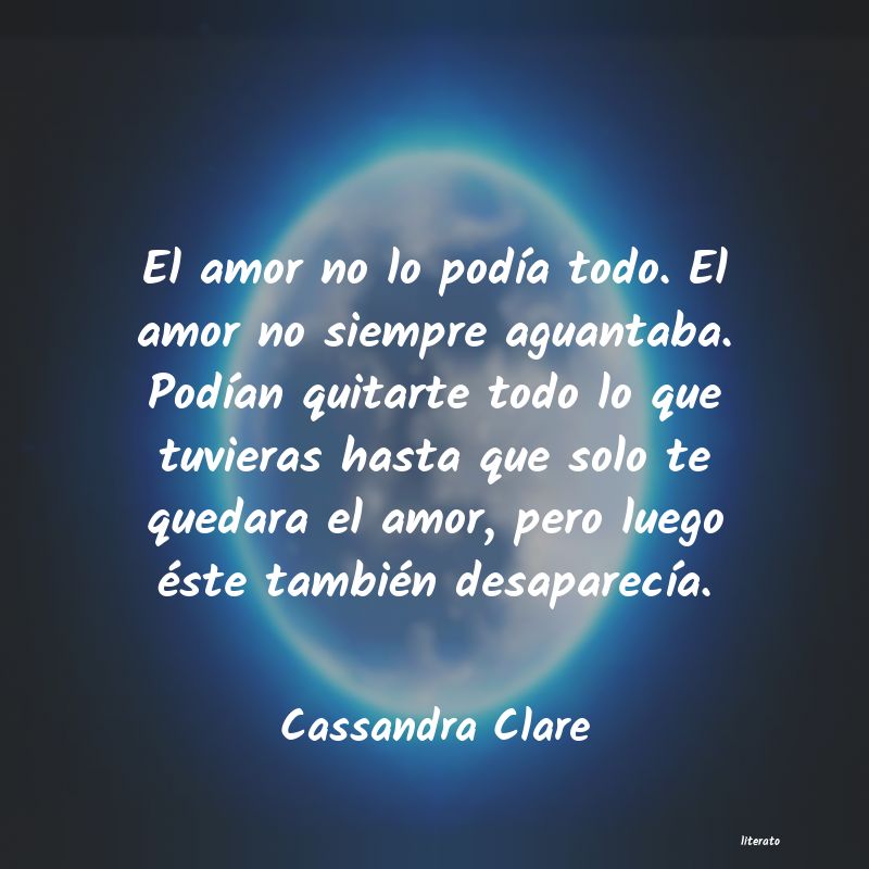frases de Cassandra Clare