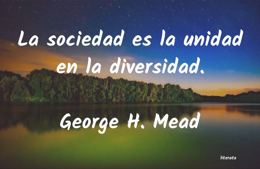 frases de George H. Mead