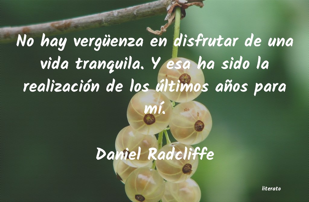 Frases de Daniel Radcliffe