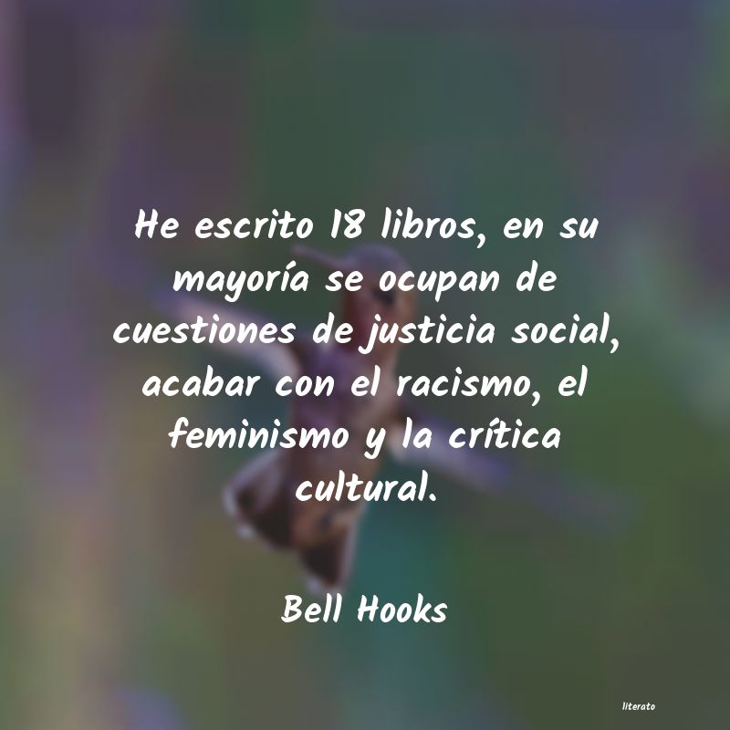 Frases de Bell Hooks