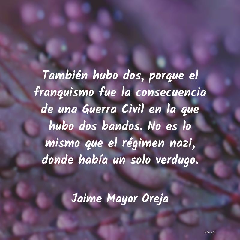 Frases de Jaime Mayor Oreja