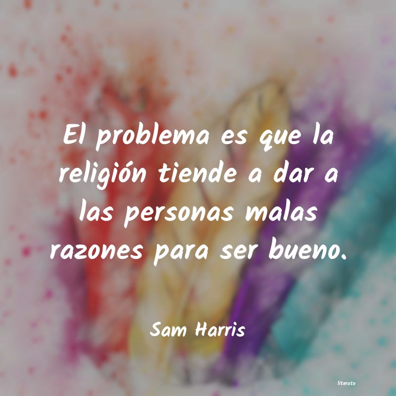 frases de Sam Harris