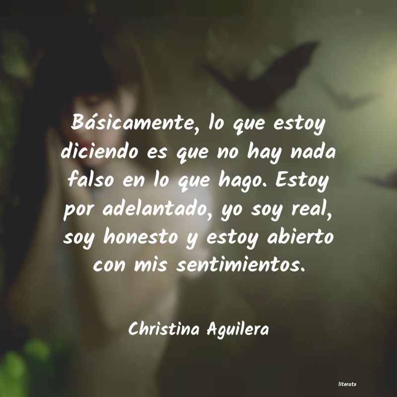 Frases de Christina Aguilera