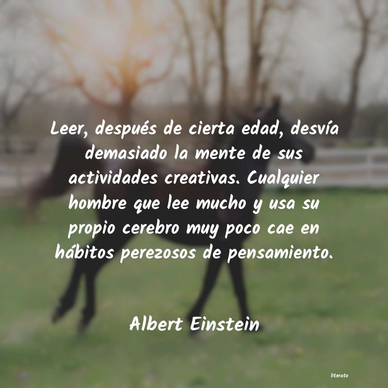 frases de Albert Einstein