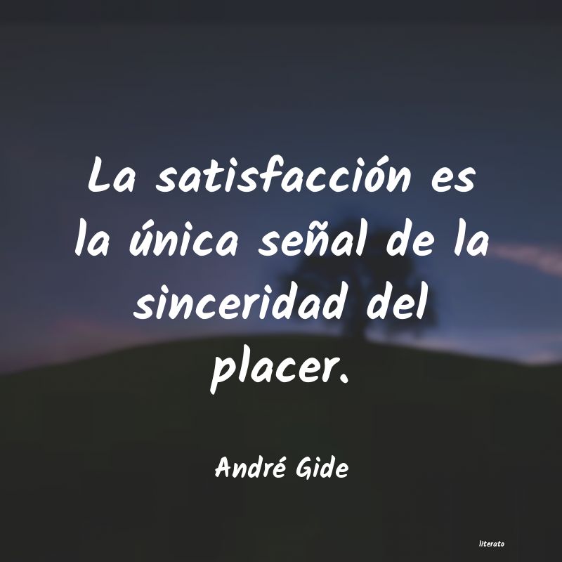 Frases de André Gide