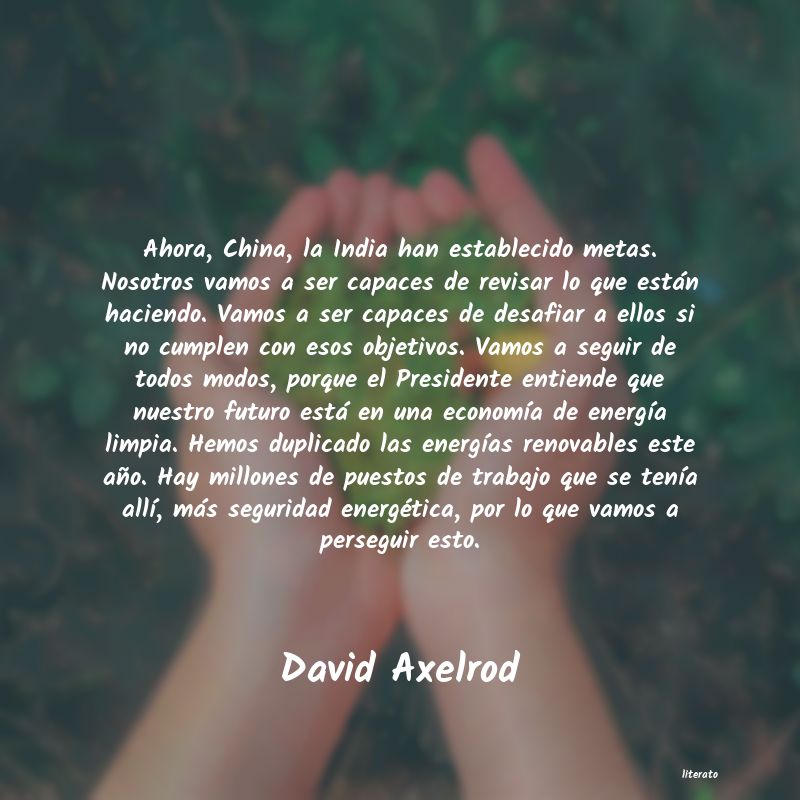 frases de David Axelrod