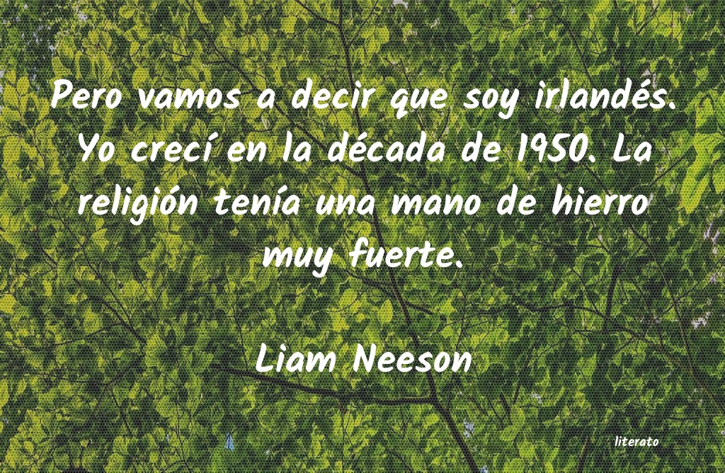 Frases de Liam Neeson