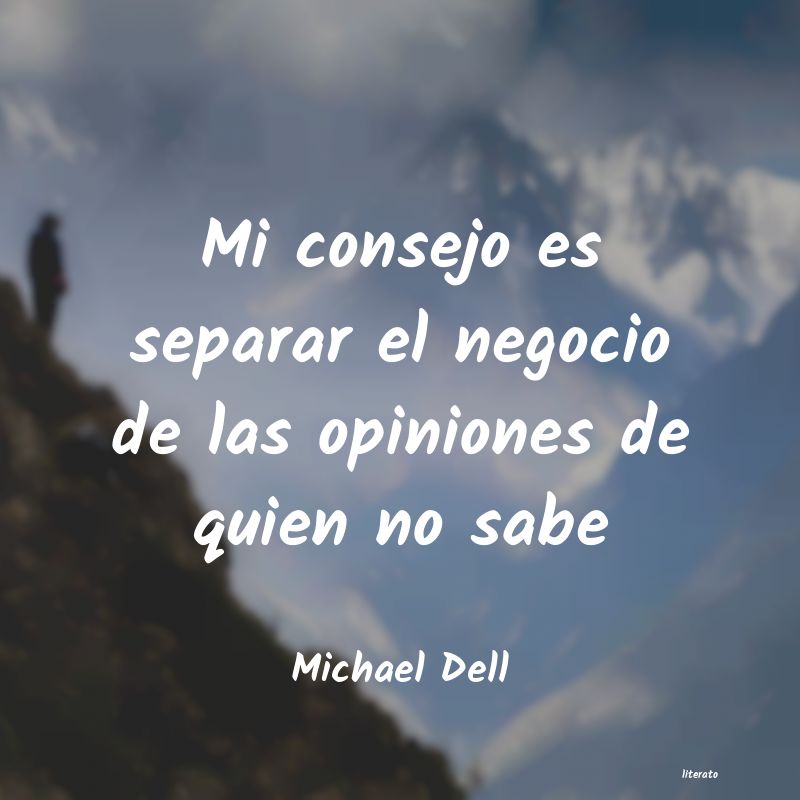 Frases de Michael Dell