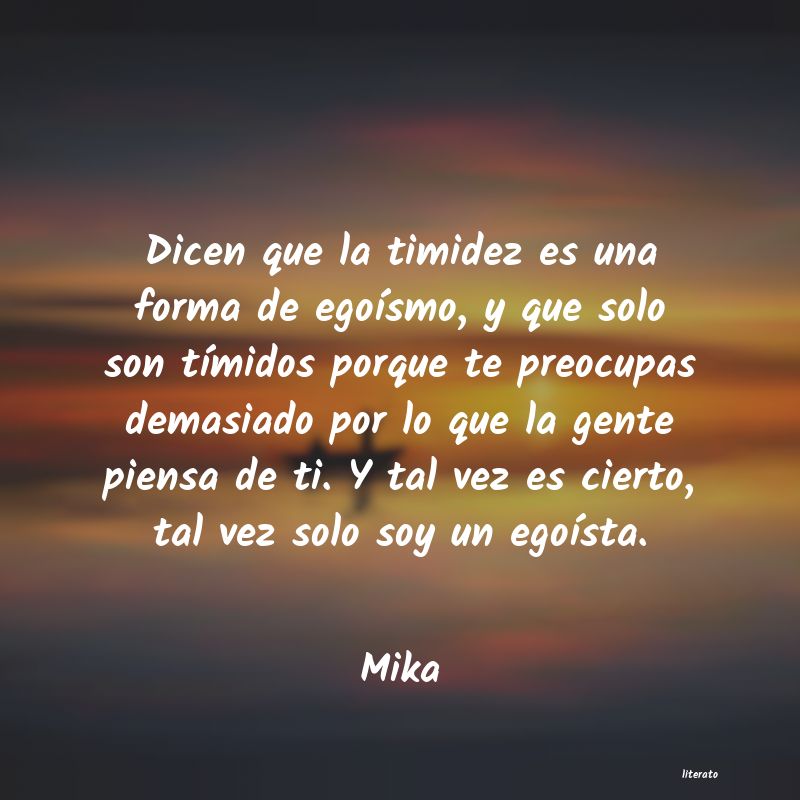 frases de Mika