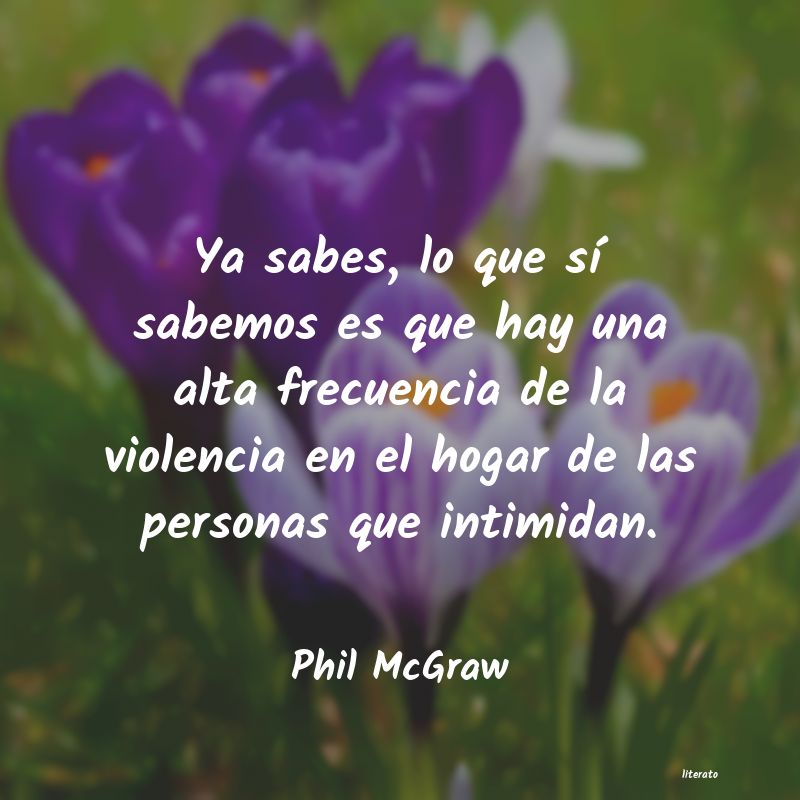 frases de Phil McGraw