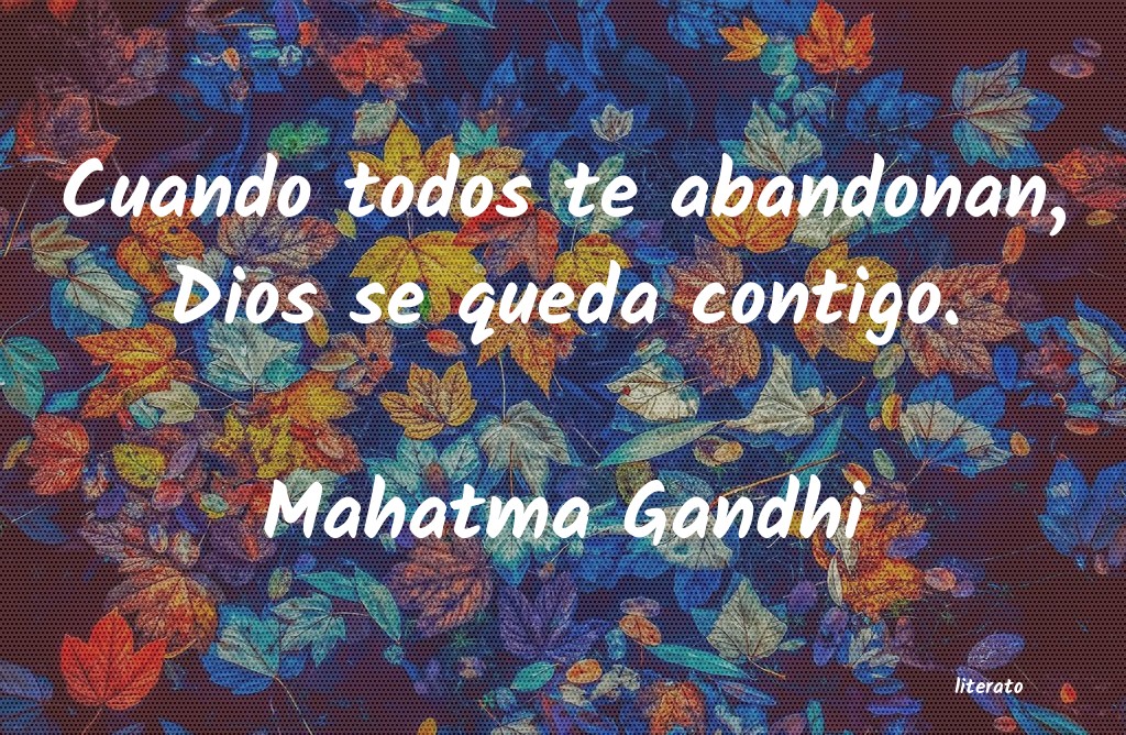 el sueÃ±o de mahatma gandi