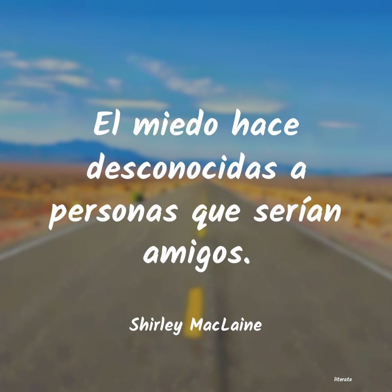 Frases de Shirley MacLaine