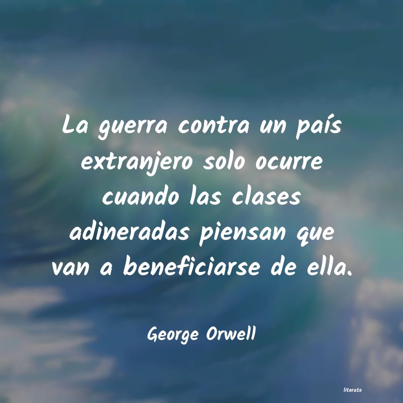 frases de George Orwell