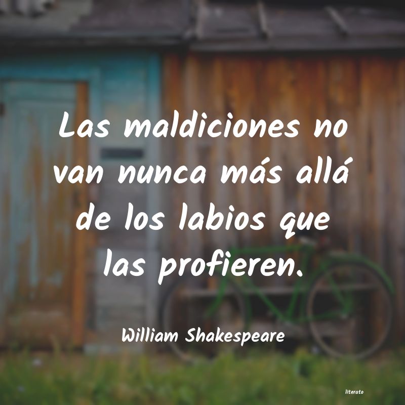 no esperes nada de nadie shakespeare