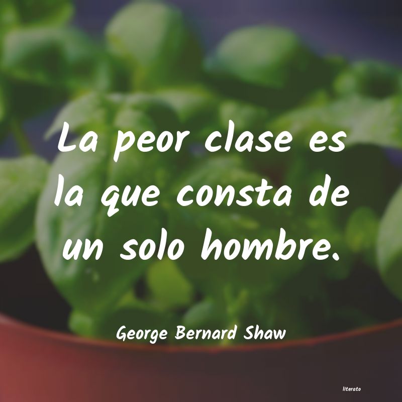 frases de George Bernard Shaw