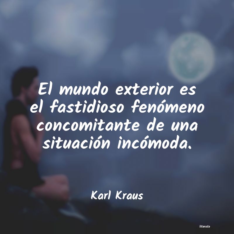 frases de Karl Kraus