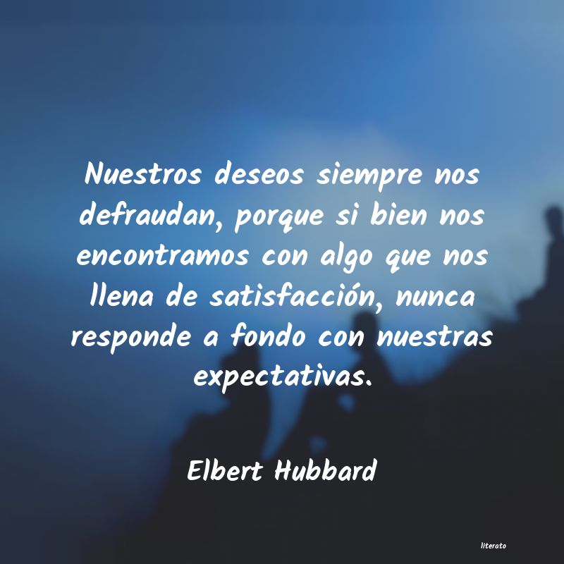 frases de Elbert Hubbard