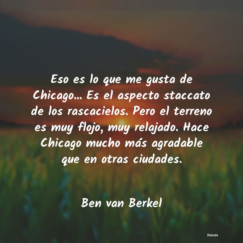 Frases de Ben van Berkel