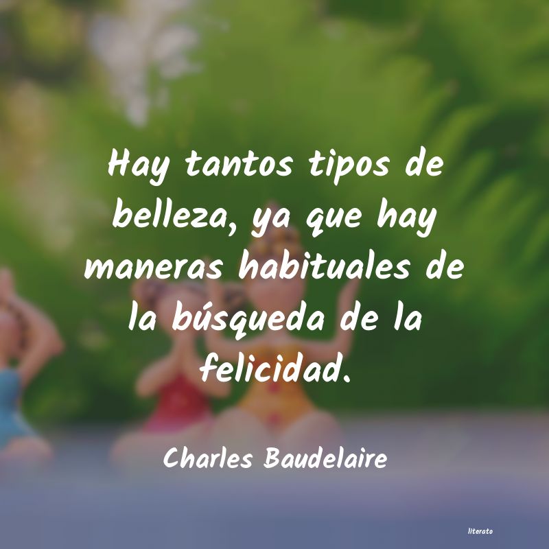 frases de Charles Baudelaire