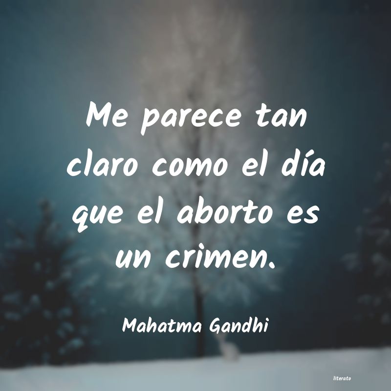 Frases de Mahatma Gandhi