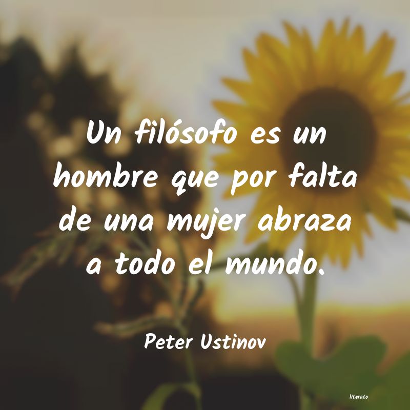 frases de Peter Ustinov
