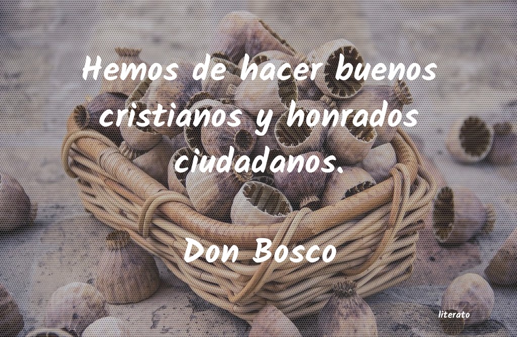 frases de Don Bosco